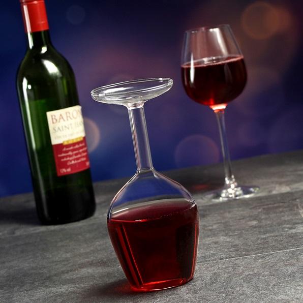Obrátený vínový pohár